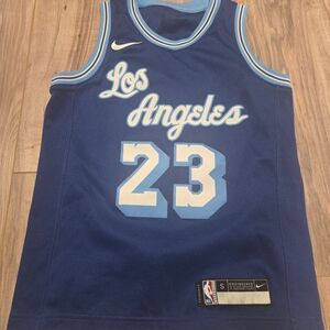 Kids Los Angeles Lakers LeBron James Basketball Jersey